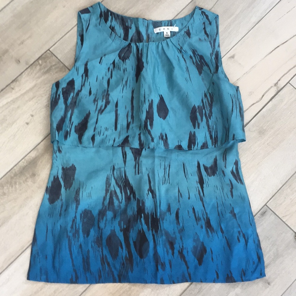 Cabi silk tank top